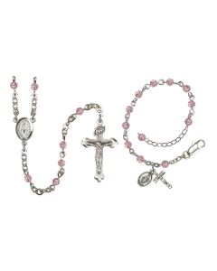 Miraculous R0004-SET 4mm Rosary