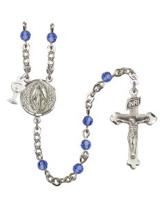 Miraculous R0004CM-0601M 4mm Rosary Available in 16 colors