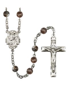 Scapular R0092 7mm Rosary Available in 2 colors