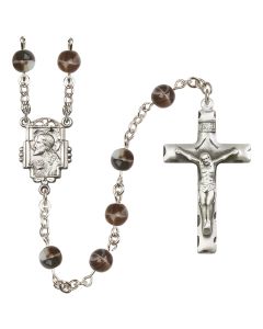 Scapular R0092 7mm Rosary Available in 2 colors