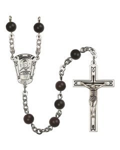 Scapular R0295#1 6mm Rosary Plated