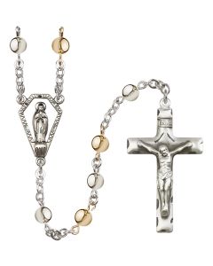 Miraculous R0806 6mm Rosary Plated