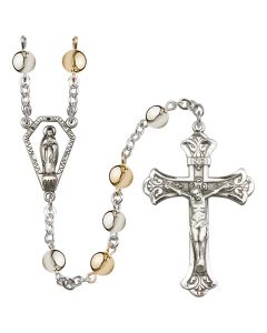 Miraculous R0807 7mm Rosary Plated