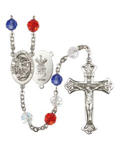 Saint Michael the Archangel R0870-4123R-1 8mm Rosary