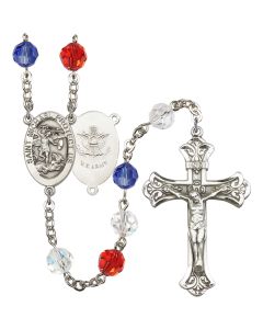Saint Michael the Archangel R0870-4123R-2 8mm Rosary