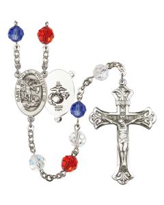 Saint Michael the Archangel R0870-4123R-4 8mm Rosary