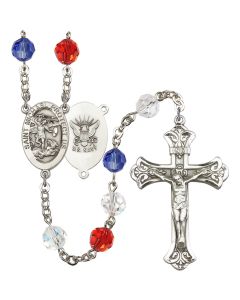 Saint Michael the Archangel R0870-4123R-6 8mm Rosary