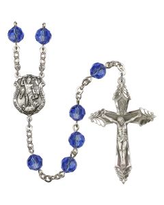 Saint Michael the Archangel R0870#6 8mm Rosary
