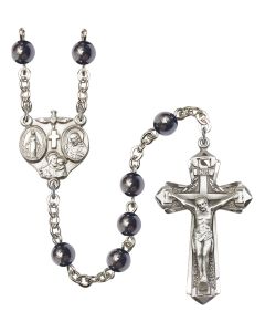 3-Way R0936#2 6mm Rosary Plated