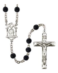 Madonna Mary R0936 6mm Rosary Available in 7 colors