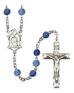 Madonna R0936SO 6mm Rosary Sodalite