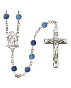 Madonna R0936 6mm Rosary Sodalite