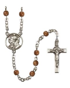 Scapular R0940 4mm Rosary Plated