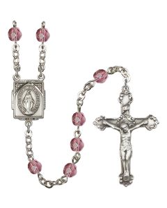 Miraculous R2400#1 6mm Rosary Available in 15 colors