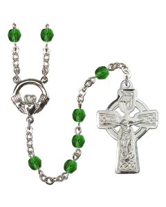 Claddagh R2400#3 6mm Rosary