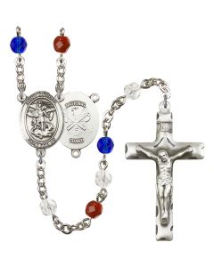 Saint Michael the Archangel R2400-8076--5 6mm Rosary