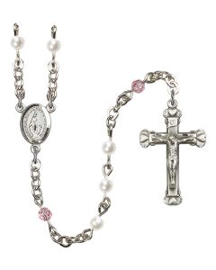 Miraculous R3021#1 4mm Rosary