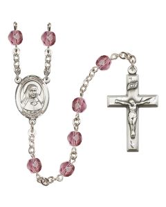 Saint Louise de Marillac R6000-8064 6mm Rosary Available in 12 colors