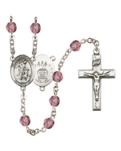 Guardian Angel / Air Force R6000-8118--1 6mm Rosary Available in 12 colors