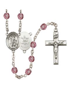 Guardian Angel / Army R6000-8118--2 6mm Rosary Available in 12 colors