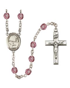 Saint Sebastian / Fishing R6000-8188 6mm Rosary Available in 12 colors