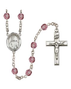 Saint Jeanne Jugan R6000-8409 6mm Rosary Available in 12 colors