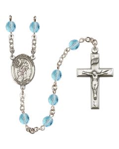 Saint Peter Nolasco R6000-8291 6mm Rosary Available in 12 colors