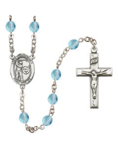Saint Christopher/Golf R6000-8506 6mm Rosary Available in 12 colors