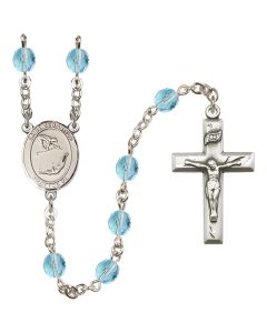 Saint Sebastian/Gymnastics R6000-8613 6mm Rosary Available in 12 colors