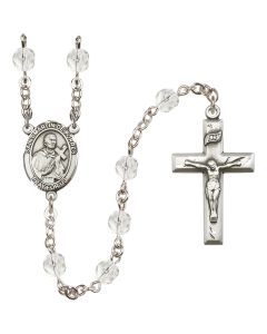 Saint Martin de Porres R6000-8089 6mm Rosary Available in 12 colors