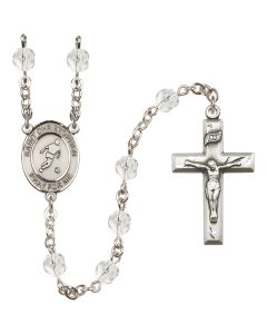Saint Christopher/Soccer R6000-8154 6mm Rosary Available in 12 colors