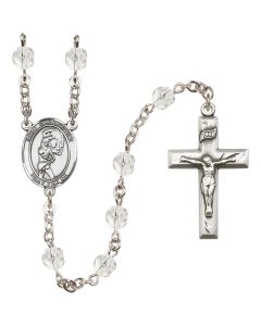 Saint Christopher/Softball R6000-8507 6mm Rosary Available in 12 colors