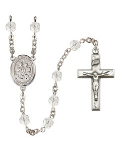 Saint Sebastian / Choir R6000-8614 6mm Rosary Available in 12 colors