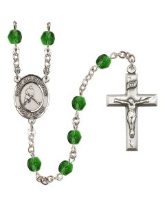 Saint Christopher/Ice Hockey R6000-8155 6mm Rosary Available in 12 colors