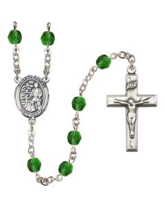 Saint Sebastian/Karate R6000-8615 6mm Rosary Available in 12 colors
