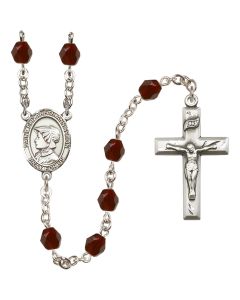 Saint Elizabeth Ann Seton R6000-8224 6mm Rosary Available in 12 colors