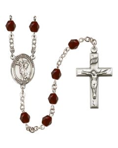 Saint Paul of the Cross R6000-8318 6mm Rosary Available in 12 colors