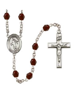 Guardian Angel/Track&Field-Women R6000-8710 6mm Rosary Available in 12 colors