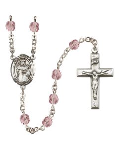 Saint Casimir of Poland R6000-8113 6mm Rosary Available in 12 colors
