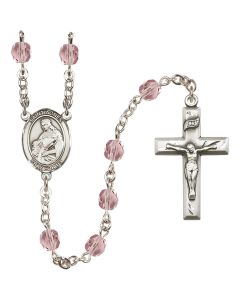 Saint Agnes of Rome R6000-8128 6mm Rosary Available in 12 colors
