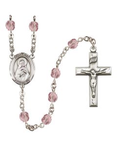 Saint Rita / Baseball R6000-8181 6mm Rosary Available in 12 colors