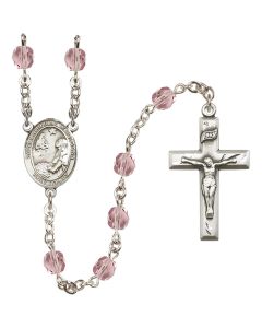 Saint Catherine of Bologna R6000-8354 6mm Rosary Available in 12 colors