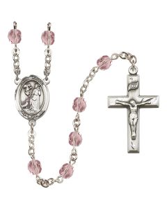 Saint Rocco R6000-8377 6mm Rosary Available in 12 colors
