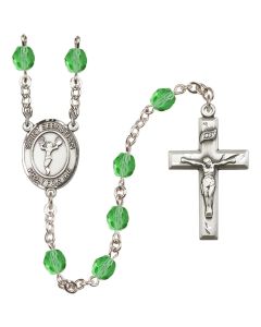 Saint Sebastian/Cheerleading R6000-8170 6mm Rosary Available in 12 colors