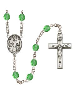Saint Nino de Atocha R6000-8214SP 6mm Rosary Available in 12 colors
