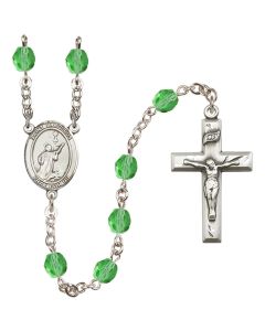 Saint Tarcisius R6000-8261 6mm Rosary Available in 12 colors