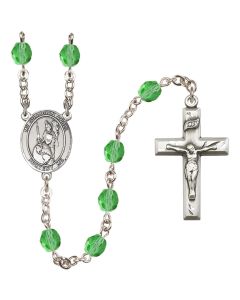 Guardian Angel of the World R6000-8441 6mm Rosary Available in 12 colors