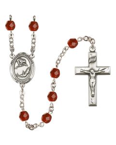 Saint Christopher/Gymnastics R6000-8513 6mm Rosary Available in 12 colors