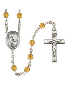 Saint Christopher/Soccer R6000-8503 6mm Rosary Available in 12 colors