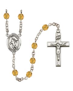Saint Sebastian /Track&Field-Women R6000-8610 6mm Rosary Available in 12 colors